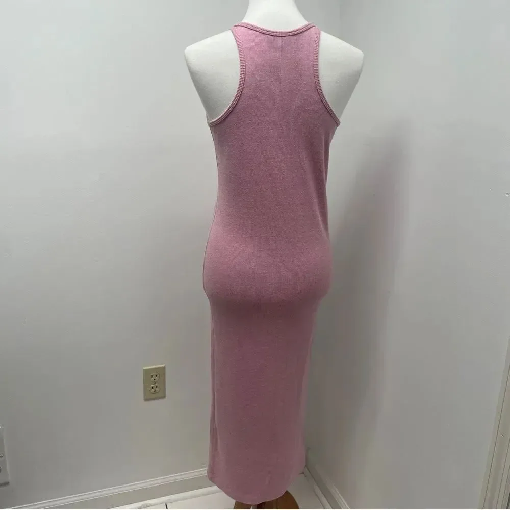Allbirds Ribbed Tank Dress, women’s size small, lavender baby pink sustainable